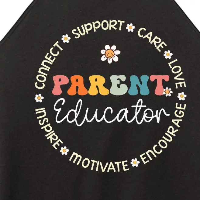 Parent Educator Appreciation Week Back To School Women’s Perfect Tri Rocker Tank