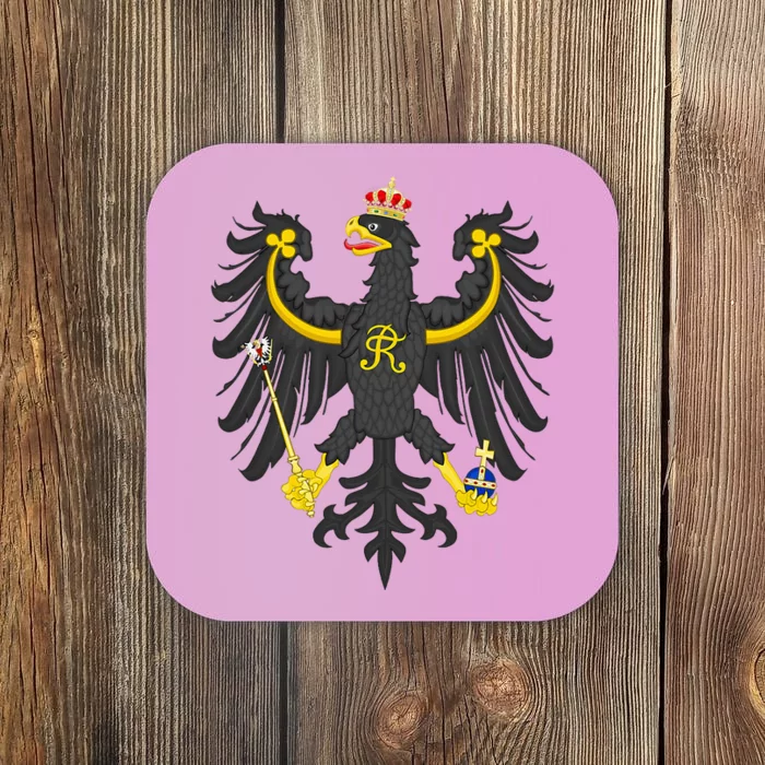 Prussia Eagle Arms Prussian Flag Coaster