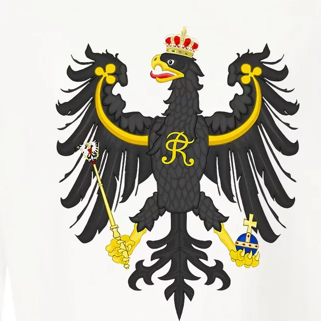 Prussia Eagle Arms Prussian Flag Cropped Pullover Crew