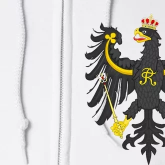 Prussia Eagle Arms Prussian Flag Full Zip Hoodie