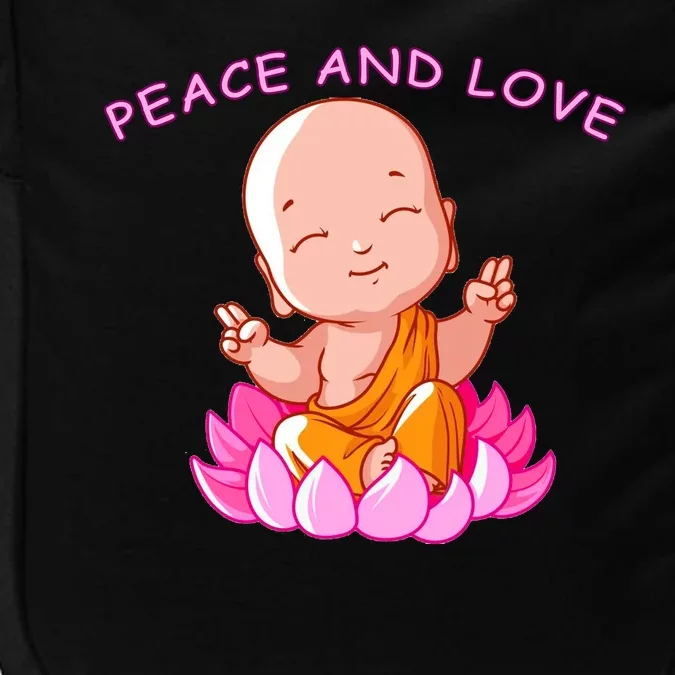 Peace And Love Buddha Impact Tech Backpack