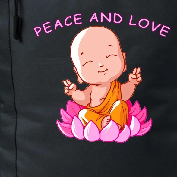 Peace And Love Buddha Daily Commute Backpack