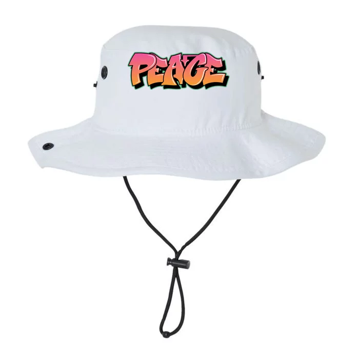 Peace Graffiti Sign Legacy Cool Fit Booney Bucket Hat