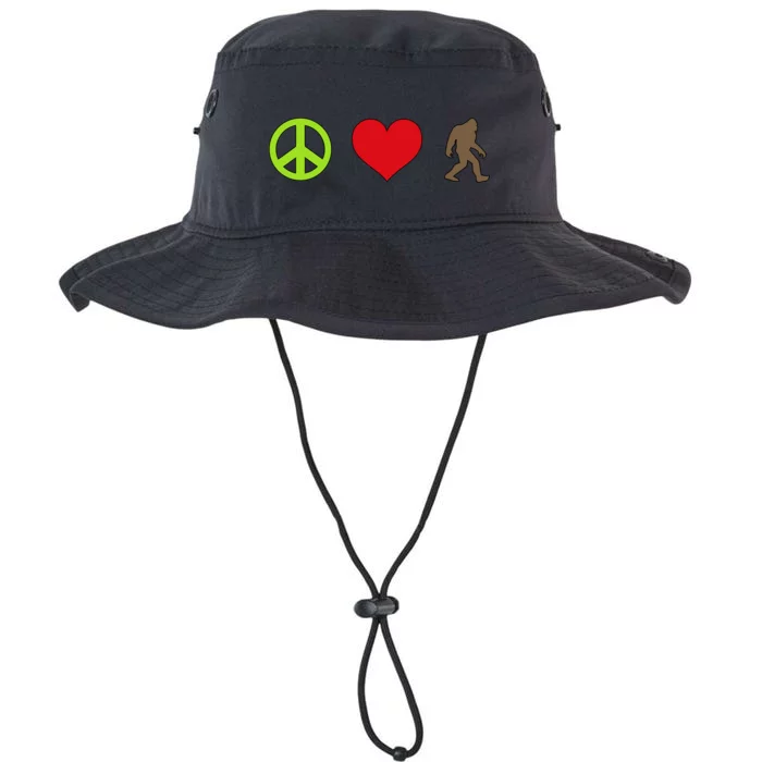 Peace Love Bigfoot Legacy Cool Fit Booney Bucket Hat