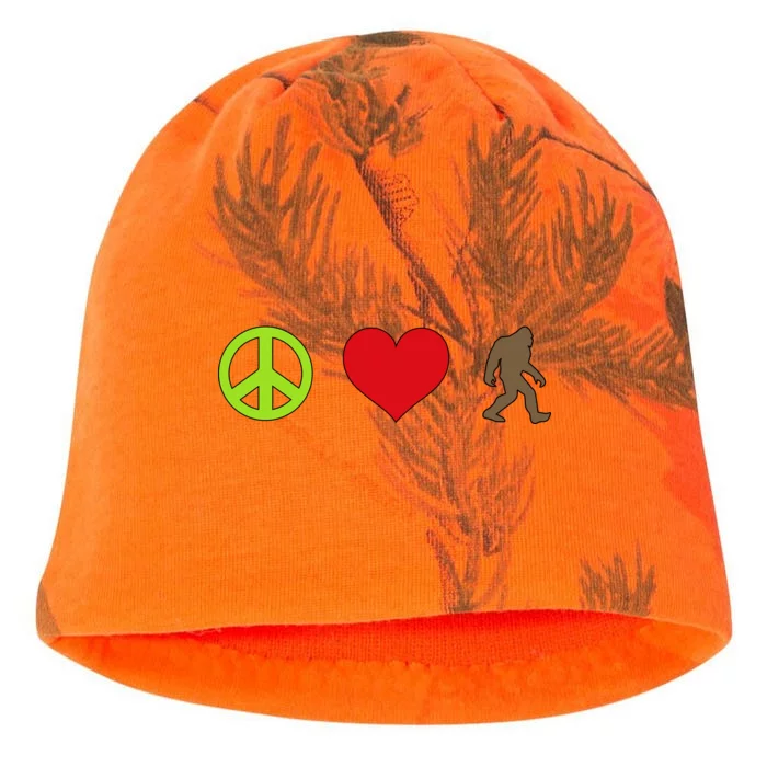 Peace Love Bigfoot Kati - Camo Knit Beanie