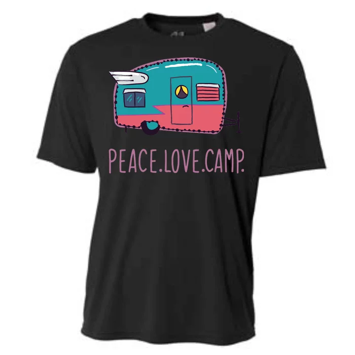 Peace Love Camp Cooling Performance Crew T-Shirt