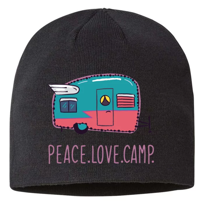 Peace Love Camp 8 1/2in Sustainable Knit Beanie