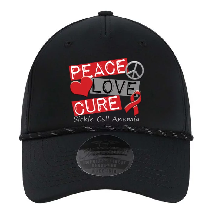 Peace Love Cure Sickle Cell Anemia Performance The Dyno Cap