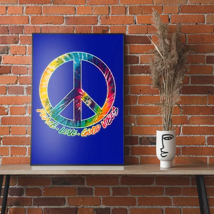 Peace Love Good Vibes Poster