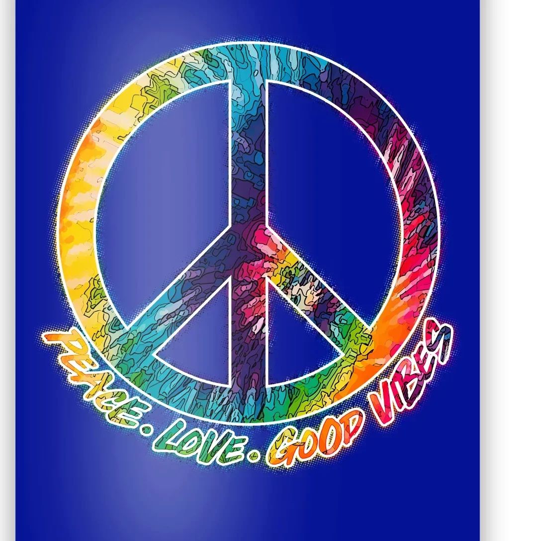 Peace Love Good Vibes Poster