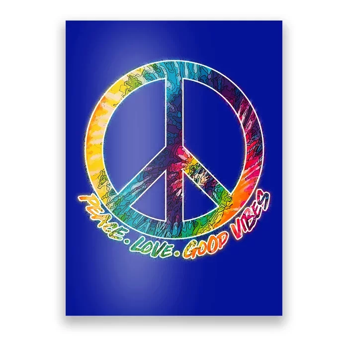 Peace Love Good Vibes Poster