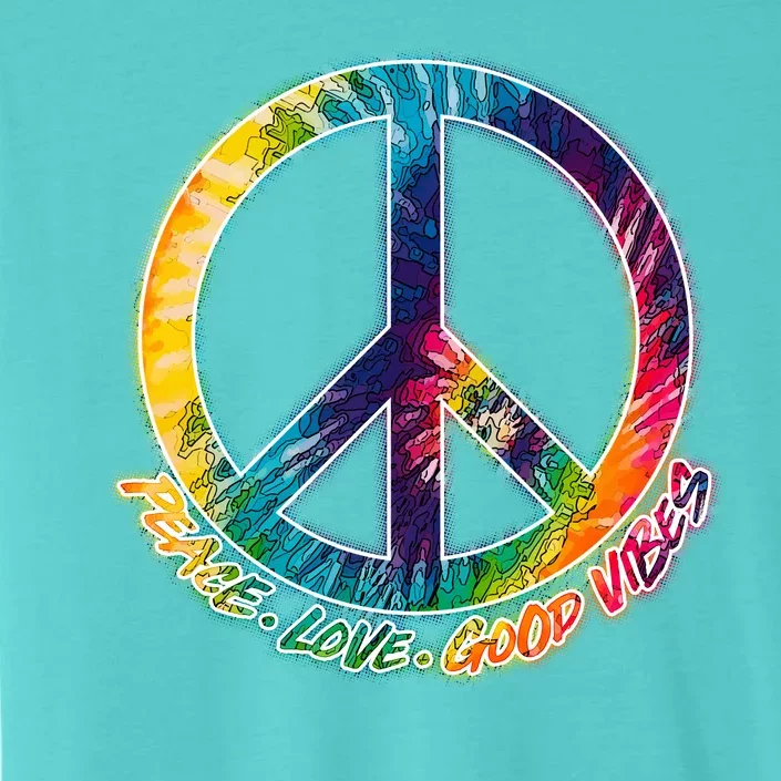 Peace Love Good Vibes ChromaSoft Performance T-Shirt