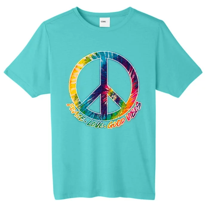 Peace Love Good Vibes ChromaSoft Performance T-Shirt