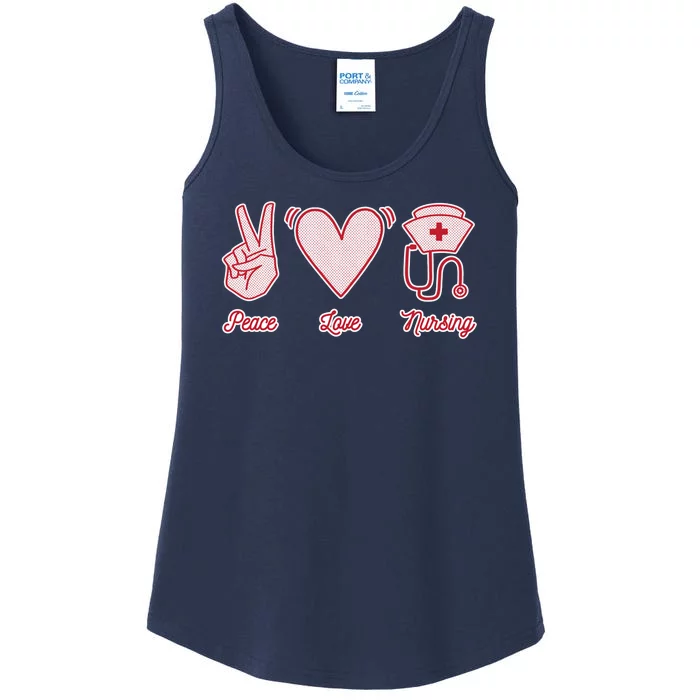 Peace Love Nursing Ladies Essential Tank