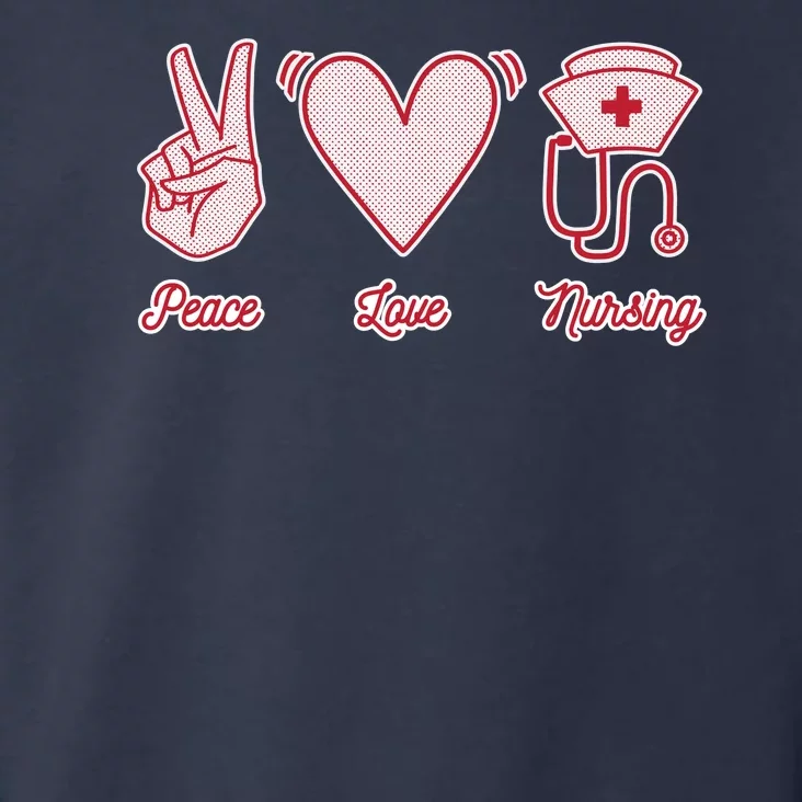 Peace Love Nursing Toddler Hoodie