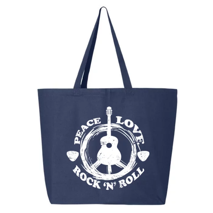 Peace Love Rock 'N' Roll 25L Jumbo Tote