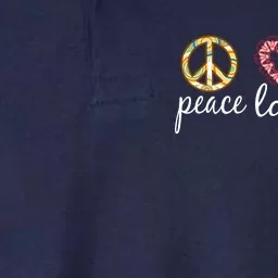 Peace Love Teach Softstyle Adult Sport Polo