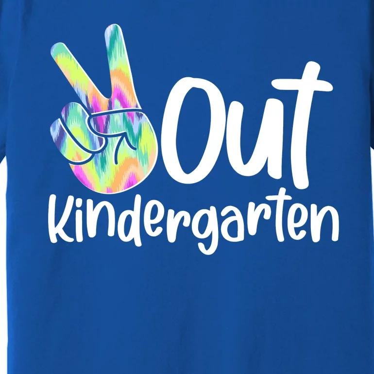 Peace Out Kindergarten Premium T-Shirt