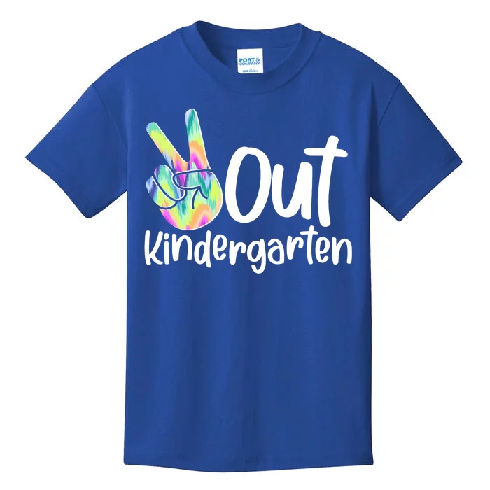 Peace Out Kindergarten Kids T-Shirt