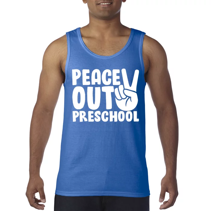 Peace Out Preschool Tank Top