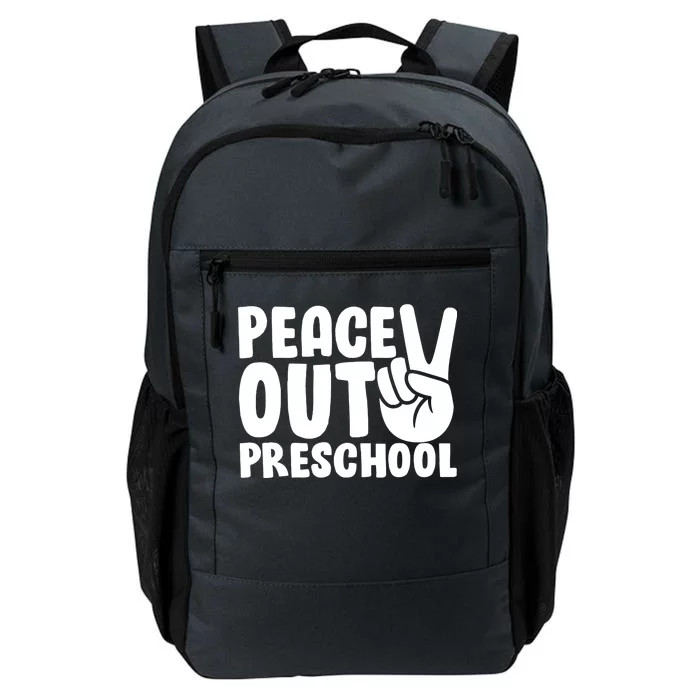 Peace Out Preschool Daily Commute Backpack