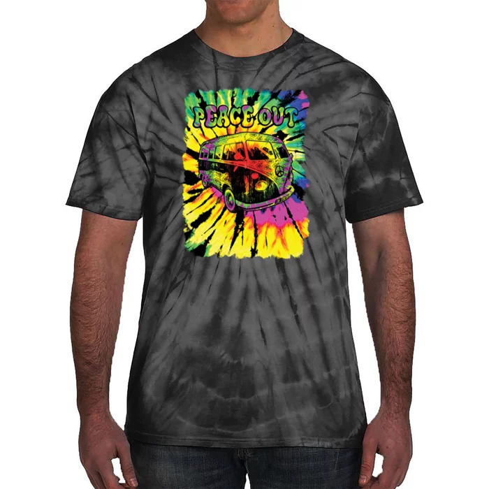 Peace Out Van Tie-Dye T-Shirt