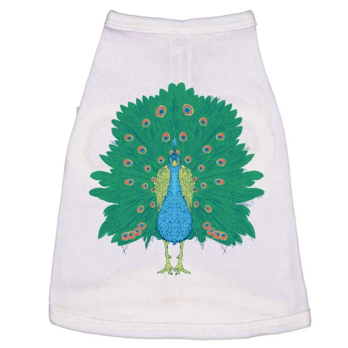 Peacock Bird Doggie Tank