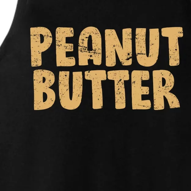 Peanut Butter Matching Ladies Tri-Blend Wicking Tank