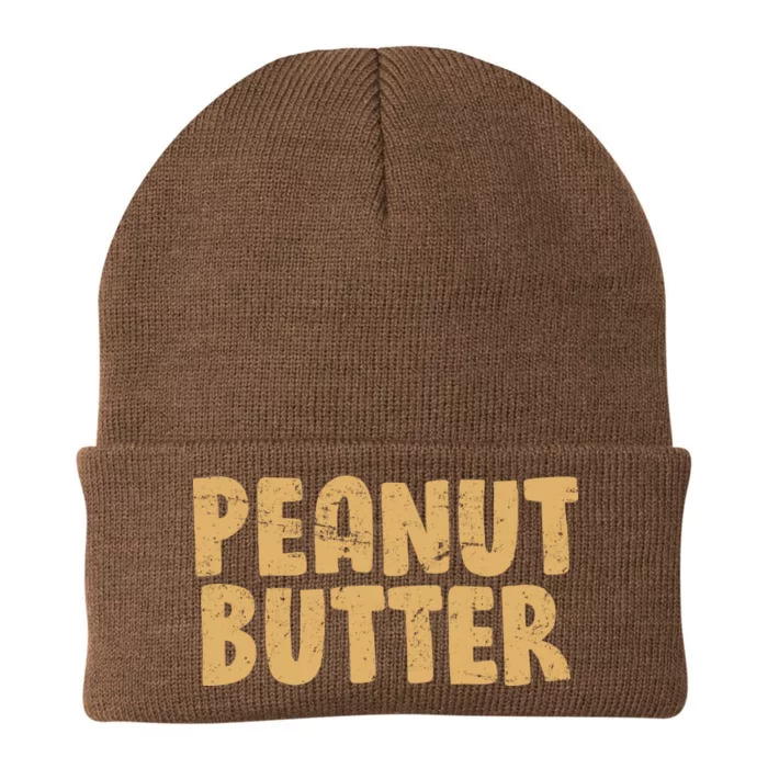 Peanut Butter Matching Knit Cap Winter Beanie