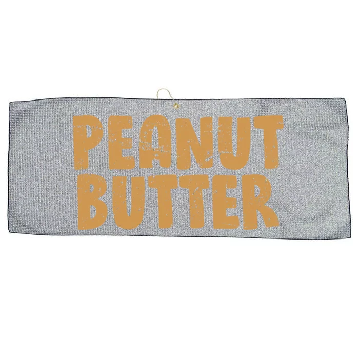 Peanut Butter Matching Large Microfiber Waffle Golf Towel