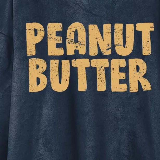 Peanut Butter Matching Hooded Wearable Blanket