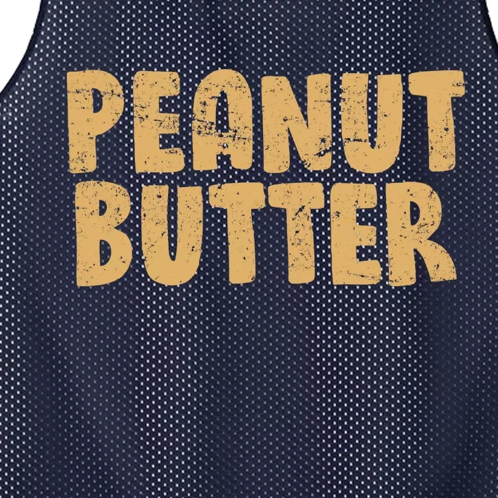 Peanut Butter Matching Mesh Reversible Basketball Jersey Tank