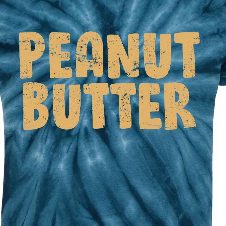 Peanut Butter Matching Kids Tie-Dye T-Shirt