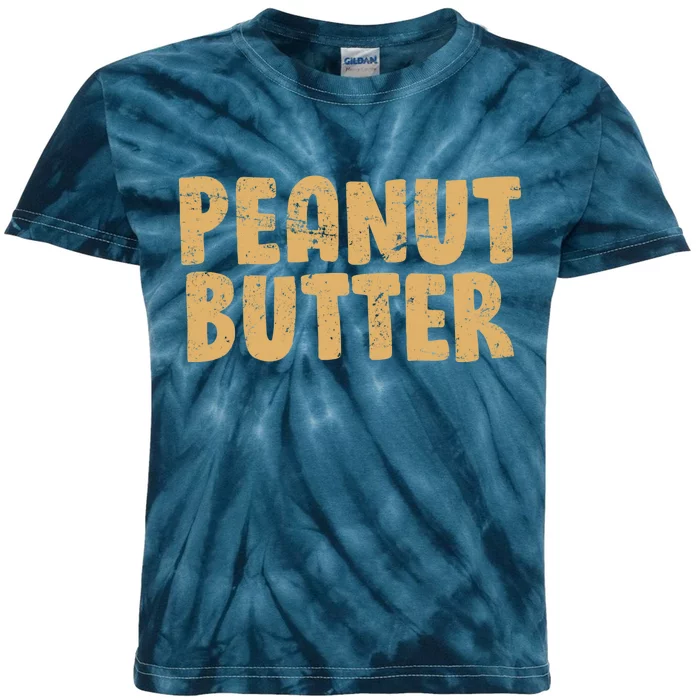 Peanut Butter Matching Kids Tie-Dye T-Shirt