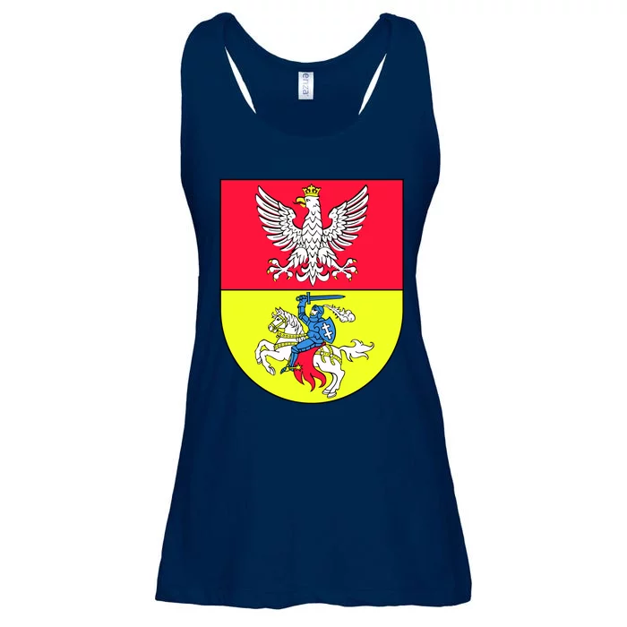 Polish Eagle Bialystok Coat Of Arms City Ladies Essential Flowy Tank