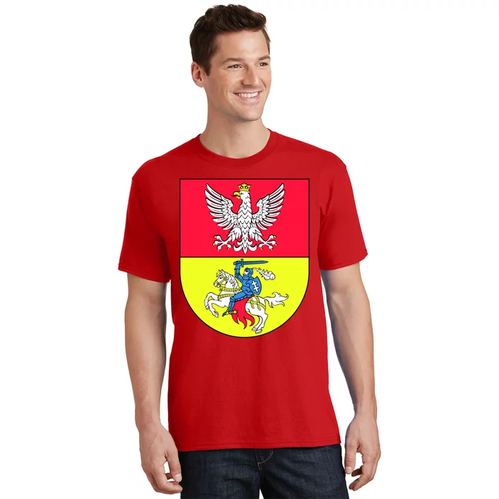 Polish Eagle Bialystok Coat Of Arms City T-Shirt