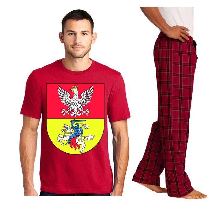 Polish Eagle Bialystok Coat Of Arms City Pajama Set