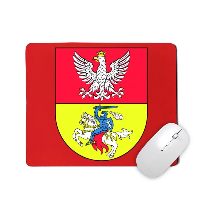 Polish Eagle Bialystok Coat Of Arms City Mousepad