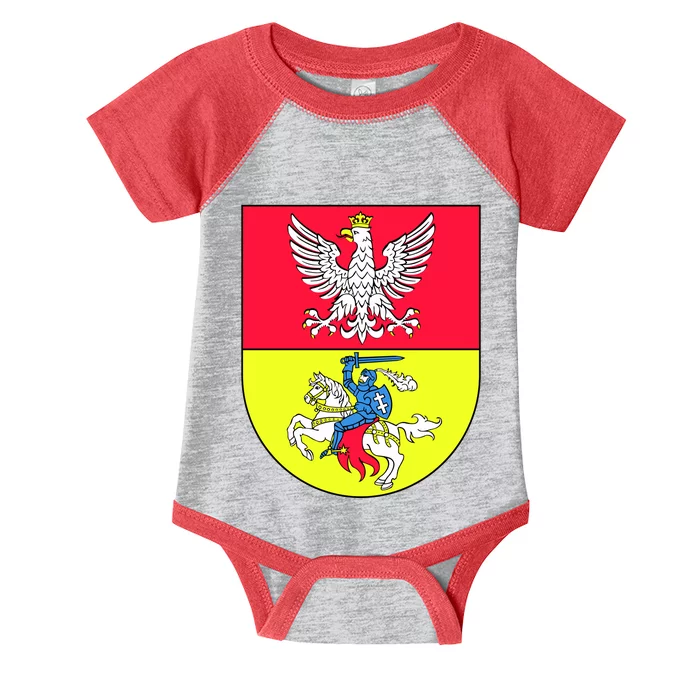 Polish Eagle Bialystok Coat Of Arms City Infant Baby Jersey Bodysuit