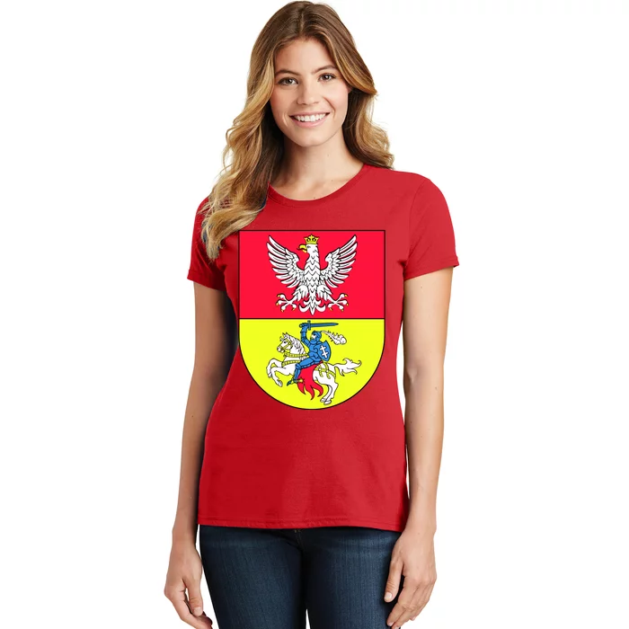 Polish Eagle Bialystok Coat Of Arms City Women's T-Shirt