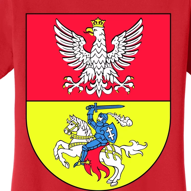 Polish Eagle Bialystok Coat Of Arms City Women's T-Shirt