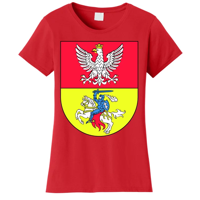 Polish Eagle Bialystok Coat Of Arms City Women's T-Shirt