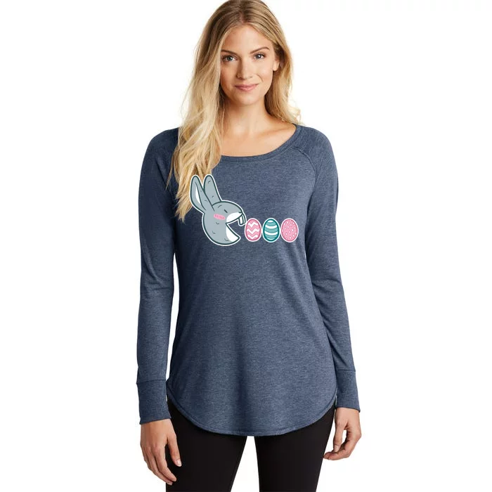 Pac Easter Bunny Women's Perfect Tri Tunic Long Sleeve Shirt