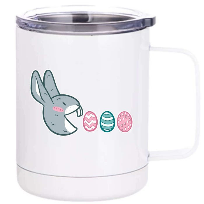 Pac Easter Bunny Front & Back 12oz Stainless Steel Tumbler Cup