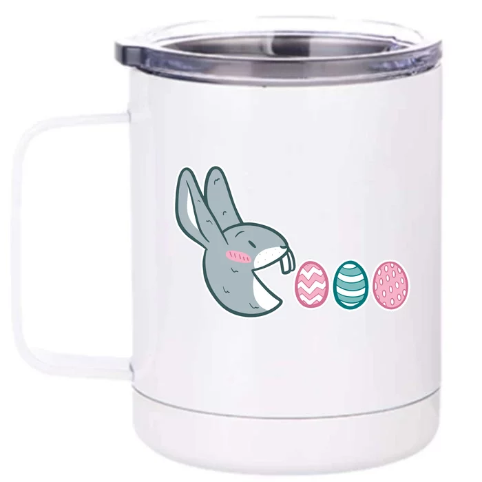 Pac Easter Bunny Front & Back 12oz Stainless Steel Tumbler Cup