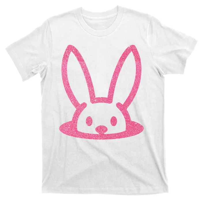 Peaking Easter Bunny Cute T-Shirt