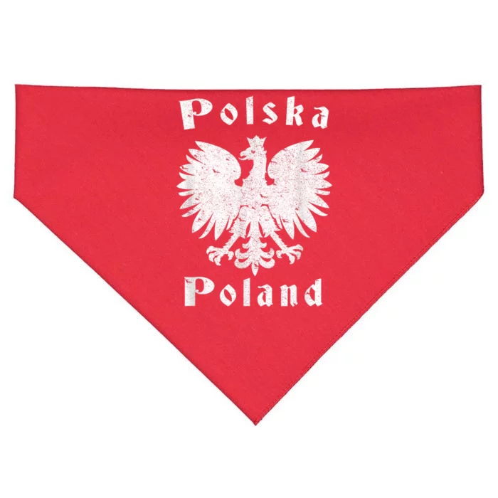 Polish Eagle Coat Of Arms Of Poland Polska USA-Made Doggie Bandana