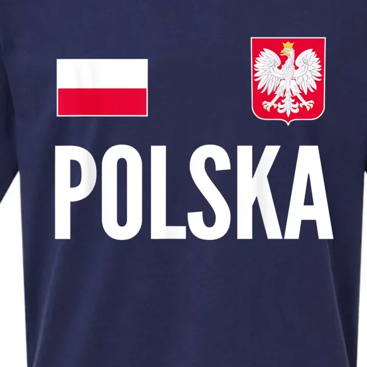 Poland Soccer Jersey Polish Polska Sueded Cloud Jersey T-Shirt