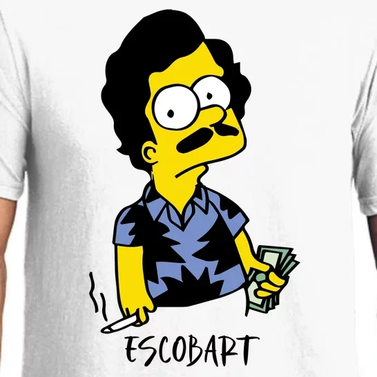 Pablo Escobar Cartoon Parody Design. Pajama Set