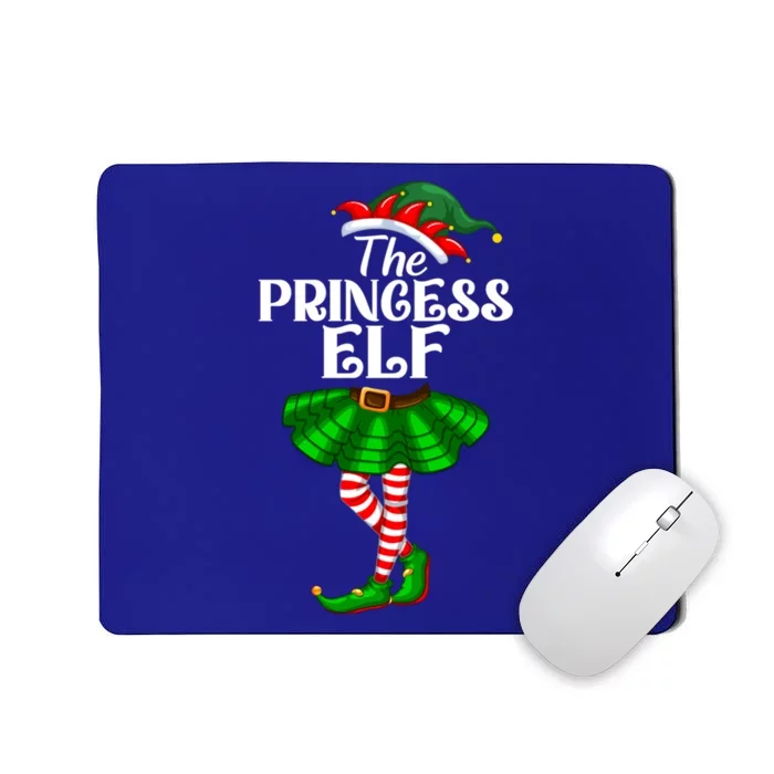 Princess Elf Christmas Costume Matching Family Elf Squad Gift Mousepad